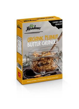 Meadows Organic Crunchy Peanut Butter Granola, 300g